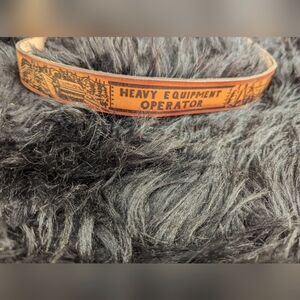 Handmade Leather belt (DOES NOT ONCLUDE BELT BUCKLE) Size 34